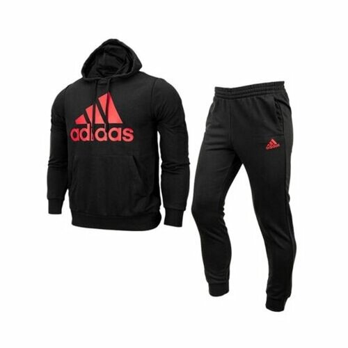 Костюм спортивный adidas, размер 88/182, черный спортивный костюм adidas m essentials 3для мужчин