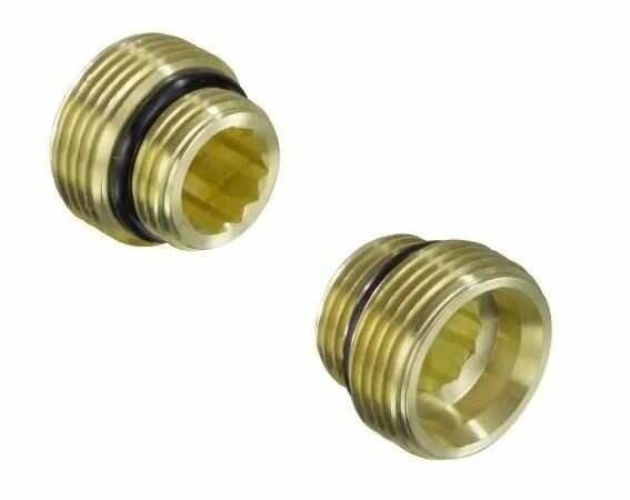фото Ниппель (адаптер) для узла нижнего подключения 1/2"х 3/4" TIM M303-23А (10шт)