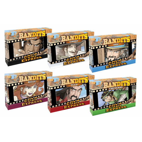 Настольная игра Colt Express (Кольт Экспресс) - набор мини-дополнений Bandits