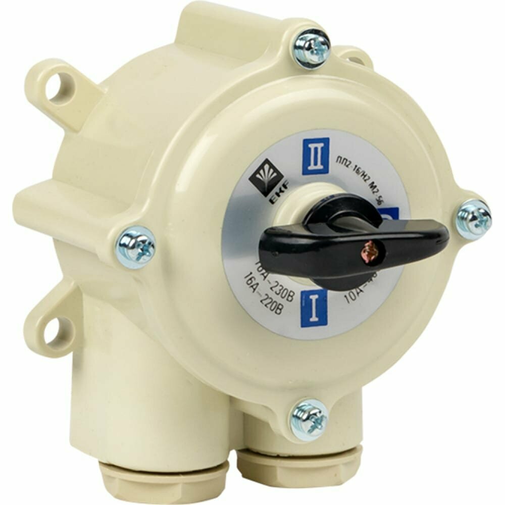 Пакетный переключатель EKF PROxima ПП 2-16/Н2 М2, пл. IP56 pp-2-16-4