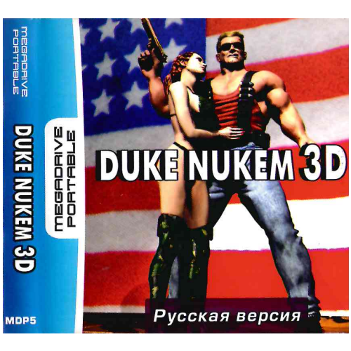 Картридж для 16 bit Sega Mega Drive Portable Duke Nukem 3D (рус) MDP5