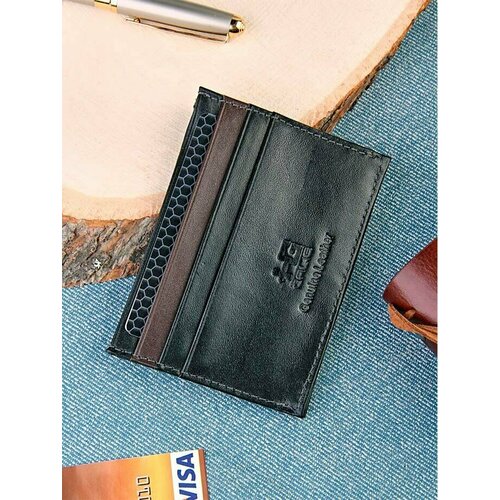 Картхолдер Skin фактура гладкая черный матовый 527₽