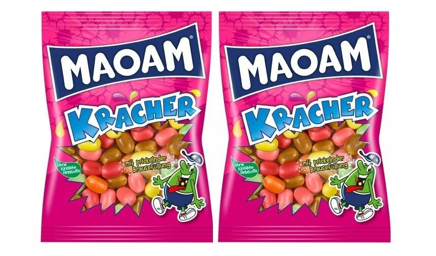 Жевательные конфеты Haribo Maoam Kracher, 2 шт х 200 гр (Германия) - фотография № 1