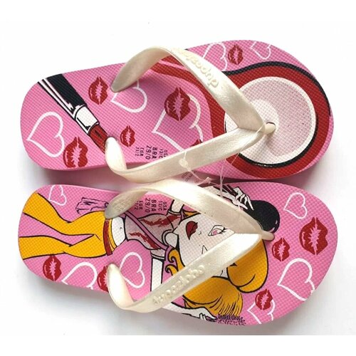 фото Шлепанцы dupe, размер 29-30, розовый