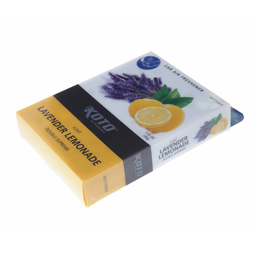 Ароматизатор под сиденье гелевый (Lavender Lemonade) 180г Double supreme KOTO