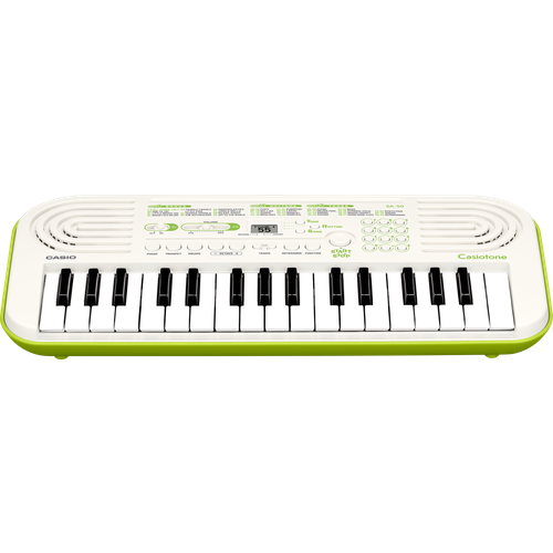 Синтезатор CASIO SA-50 White/Green (SA-50H2) синтезатор casio sa 51 32клав черный