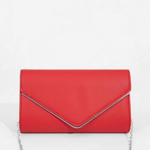 фото Сумка клатч сима-ленд, красный сима-лэнд