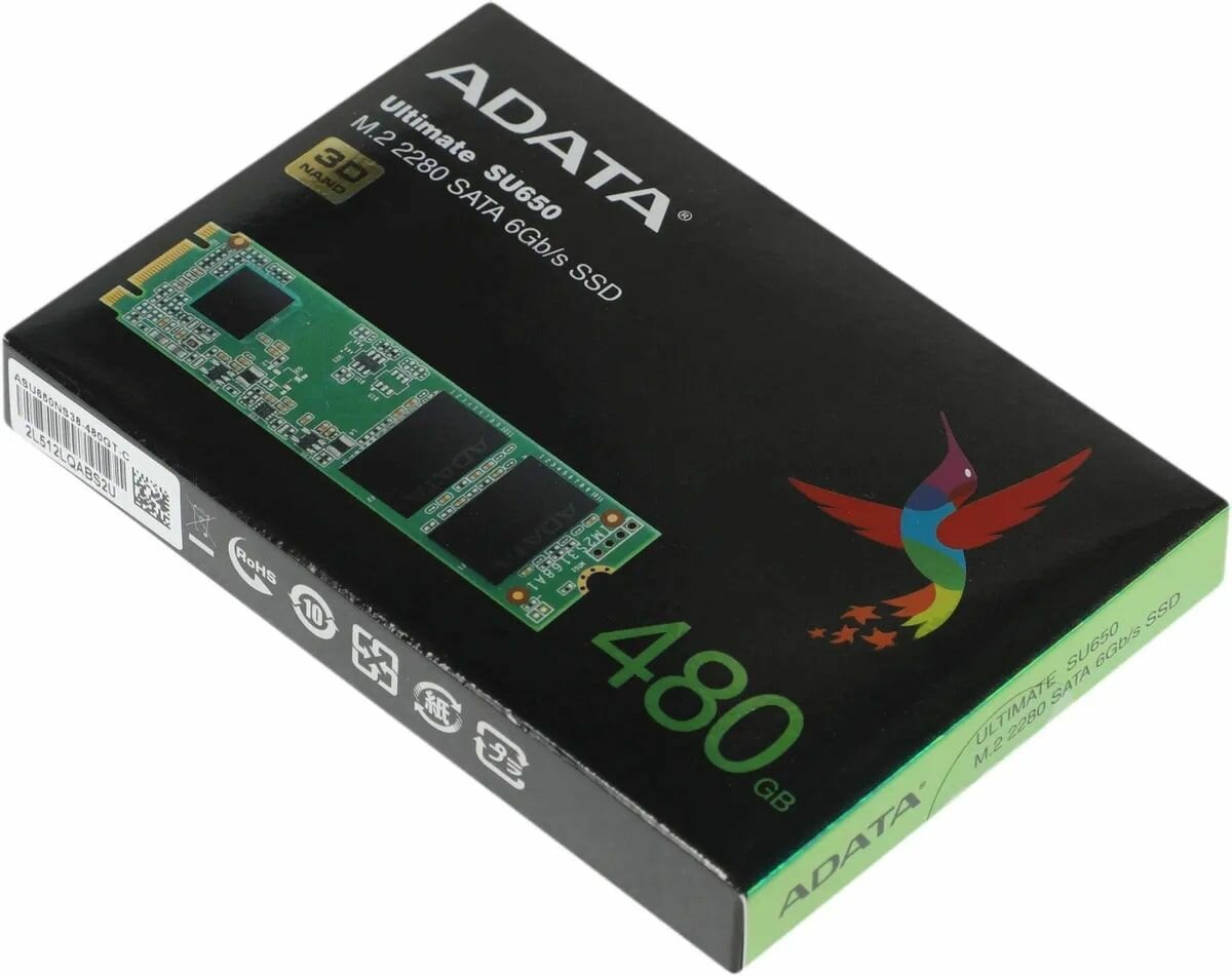 A-Data Ultimate SU650 480GB ASU650NS38-480GT-C - фото №17