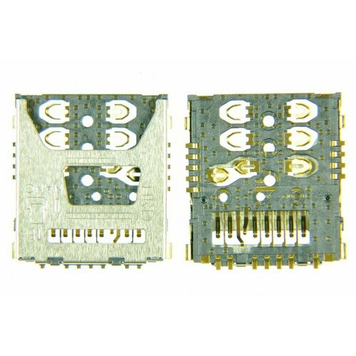 Разъем сим/карты памяти для Fly FS509 ORIG100% разъем сим карты для nokia 535 540 orig100%