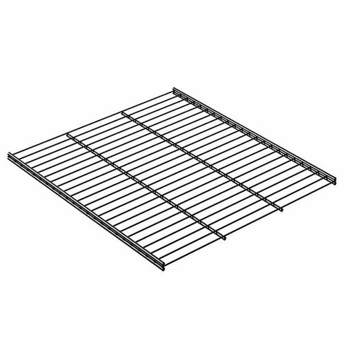 Полка сетчатая 45x40 гардеробной системы практик Графит 628₽