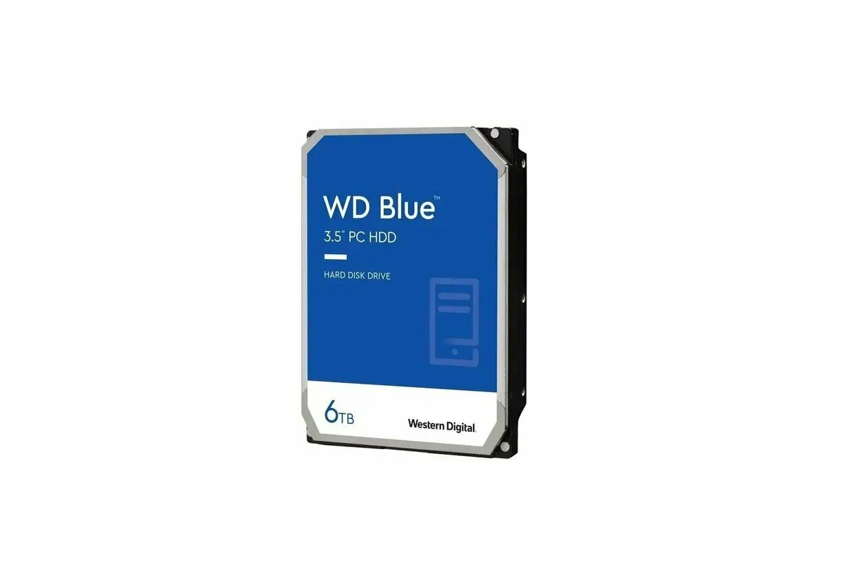 Жесткий диск WD 3,5" WD60EZAX Blue 6ТБ 5400RPM 256MB (SATA III) - фото №2