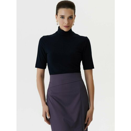 фото Топ арт-деко, размер 54, черный