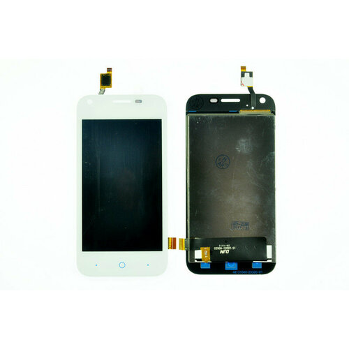Дисплей (LCD) для ZTE Blade L110/MTS Smart Start 3+Touchscreen white 3 8v 1400mah li3814t43p3h634445 for zte blade l110 a112 v815w for mtc smart start battery