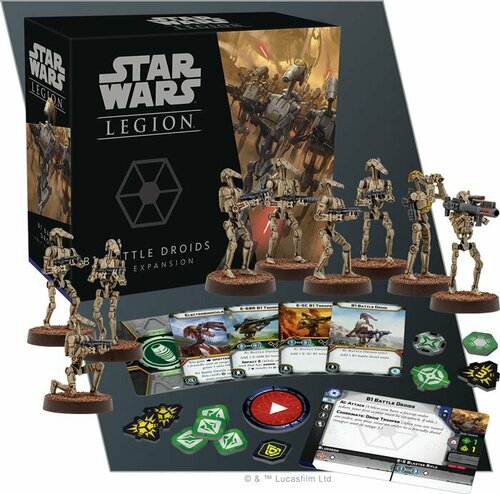 Настольная игра STAR WARS LEGION: B1 BATTLE DROIDS UNIT EXPANSION EN