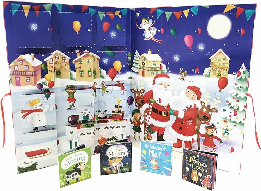 Advent Calendar Story Book (24-mini book set) - фото №3
