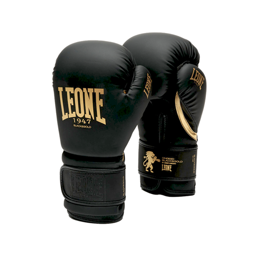 Боксерские перчатки Leone 1947 GN059 Black/Gold (12 унций) боксерские перчатки leone 1947 gn059 black white 16 унций