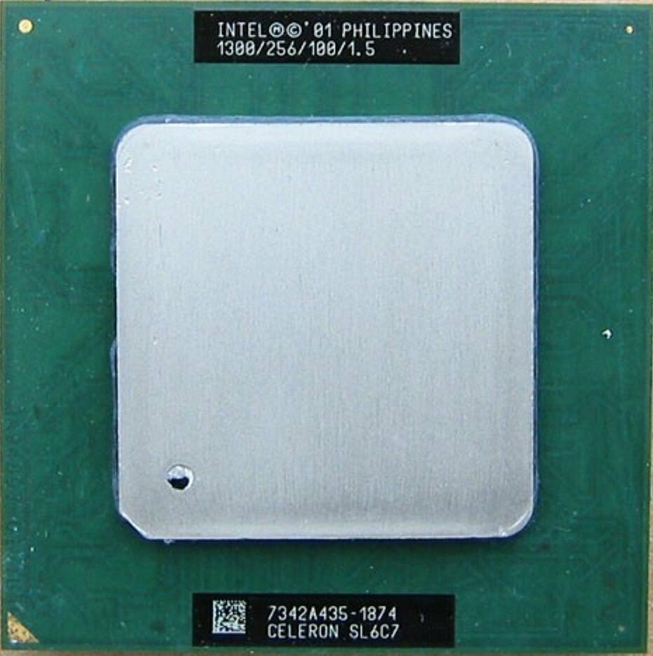 Intel Celeron 1300 MHz / 100 MHz / Tualatin SL5VR PGA370 OEM, 1300 МГц (100) L2 256 Kb ОЕМ версия