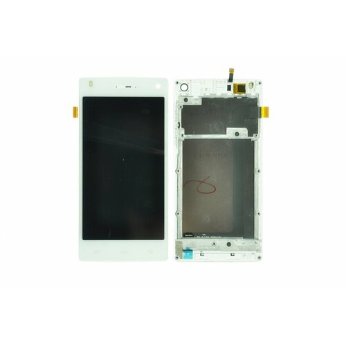 Дисплей (LCD) для FLY FS452+Touchscreen white ORIG100% дисплей lcd для fly fs455 touchscreen black orig100%