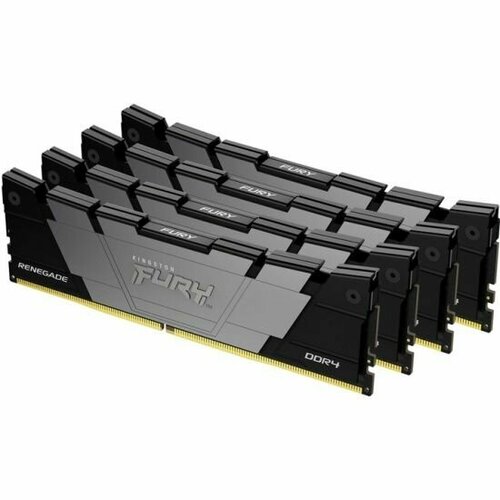 Оперативная память KINGSTON FURY Renegade Black DIMM DDR4 128GB 3200 MHz (KF432C16RB2K4/128)