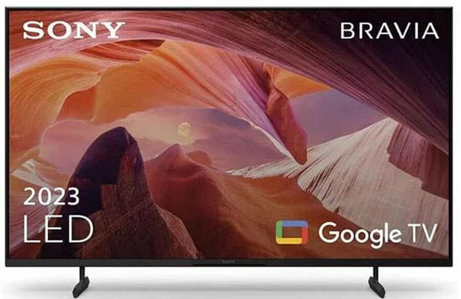 Телевизор Sony BRAVIA KD-75X80L, 75", LED, 4K Ultra HD, Google TV, черный