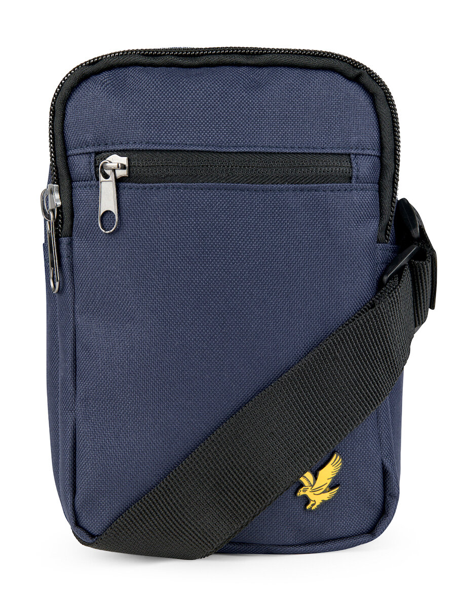 Сумка кросс-боди Lyle & Scott, фактура зернистая, navy