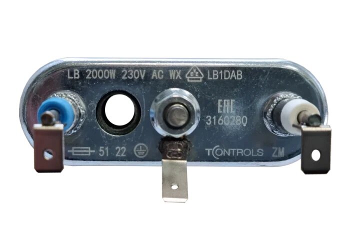 Тэн LB1DAB 2000 W 200 мм TCONTROLS с отверстием для стиральной машины Bosch — фото 1