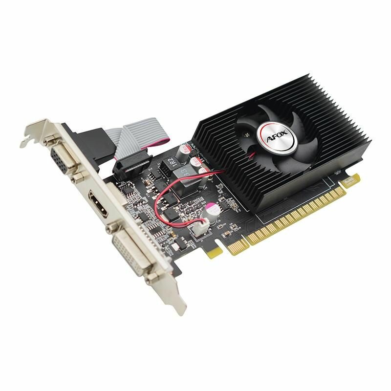 Видеокарта AFOX GeForce GT 730 LP, 4GB, профессиональная — фото 1