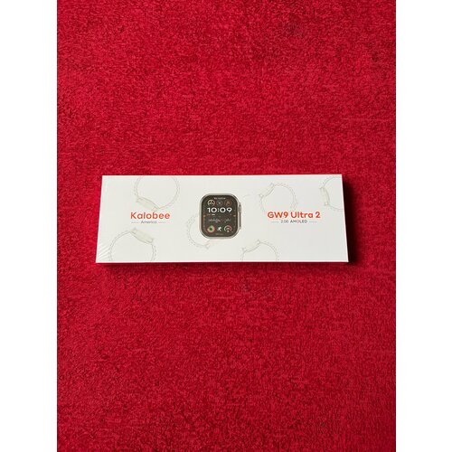 Умные часы Kalobee GW9 Ultra 2 Space Aluminium Case 49mm black 349900₽