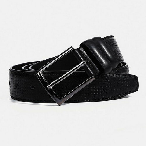 фото Ремень сима-ленд, размер 115, черный сима-лэнд