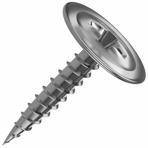 Саморезы с пресс-шайбой STANDERS 4.2x19 оцинкованные с острым наконечником, 25 шт.