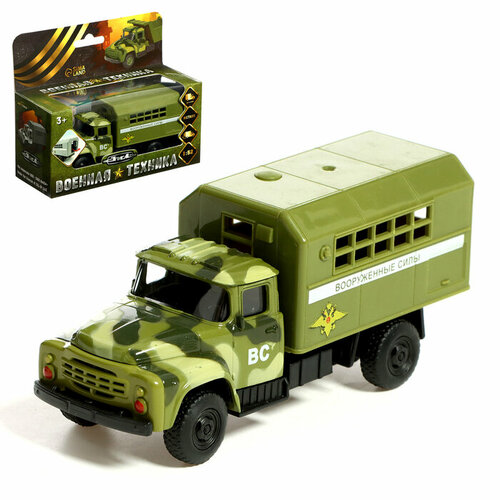 Грузовик металлический ЗИЛ Армия 152 инерция 847₽