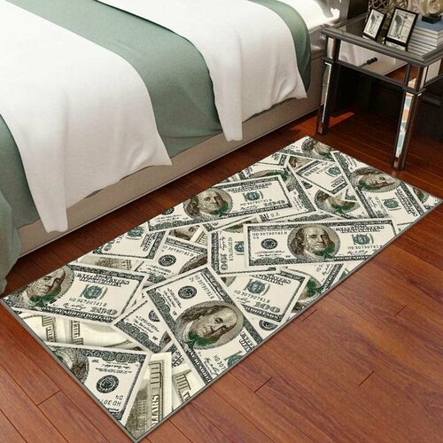 Ковер , 60x160см, коллаж 100USD, 100 долларов США, коврик для ванной, в прихожую.