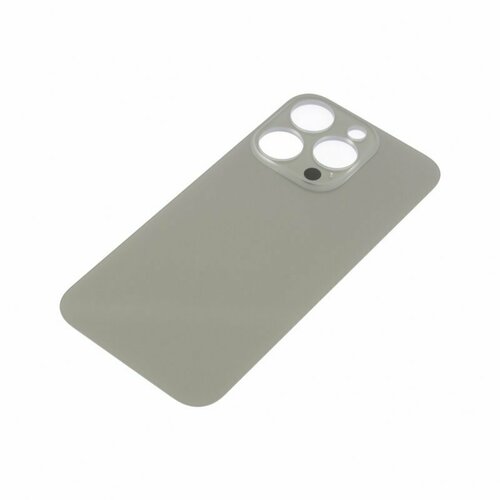 Задняя крышка для Apple iPhone 15 Pro (с широким отверстием) серый, AA задняя крышка для apple iphone 8 plus серый aa