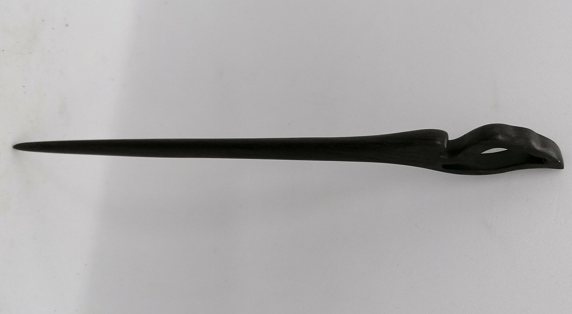 Шпилька сандаловая, черный сандал" пламя " — фото 1