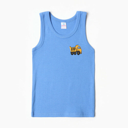 фото Майка bonito kids, размер 104, синий