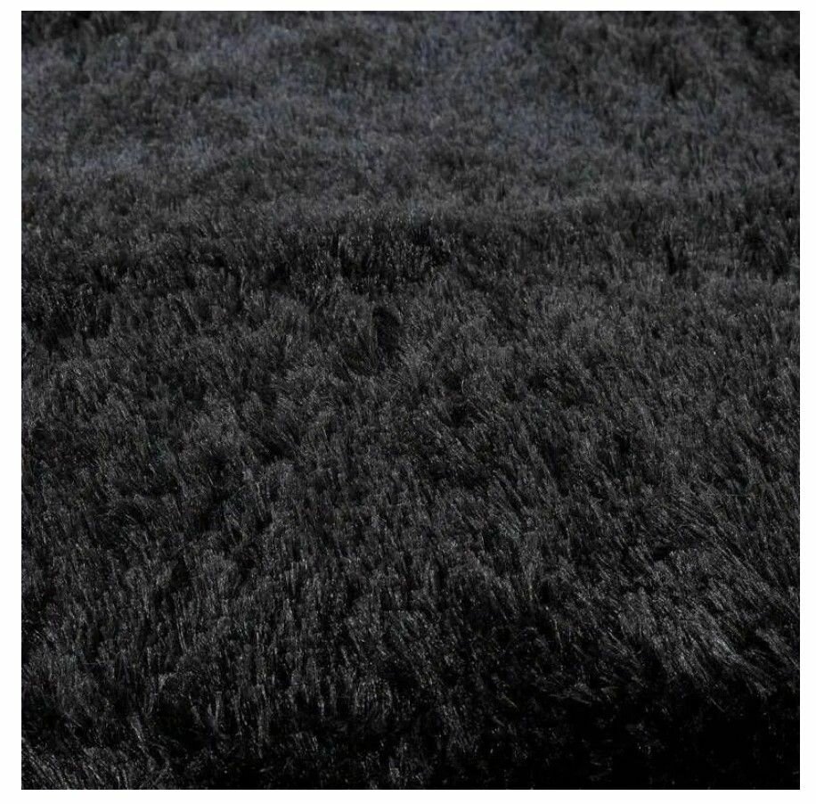Покрывало-Плед Евро Макси с наволочками 50х50 см, цвет Черный - фотография № 3