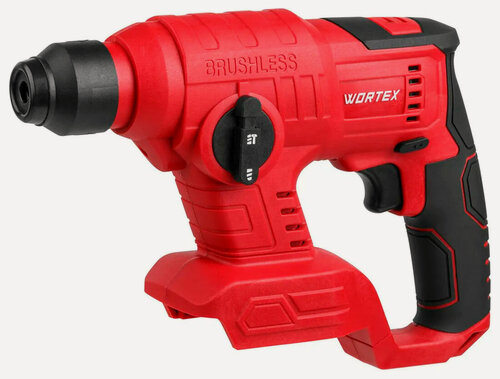 Изображение товара Перфоратор аккумуляторный Wortex CRH 1810 ALL1, 18 В, бесщеточный, без АКБ и З/У, 1.2 Дж, вес 1.14 кг, в коробке (0329266)