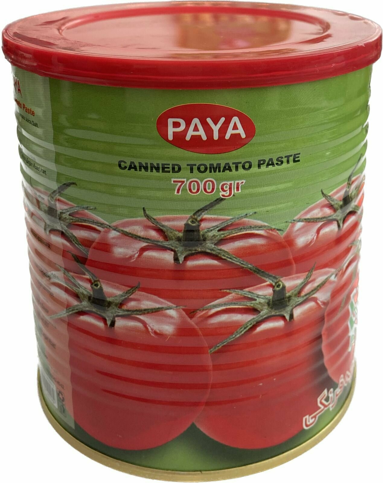 Паста томатная Пая 700 грамм, (с кольцом и крышкой)