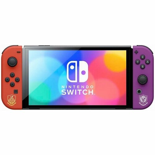 Игровая приставка Nintendo Switch OLED 64 Гб Pokemon Scarlet Violet Edition 4709700₽