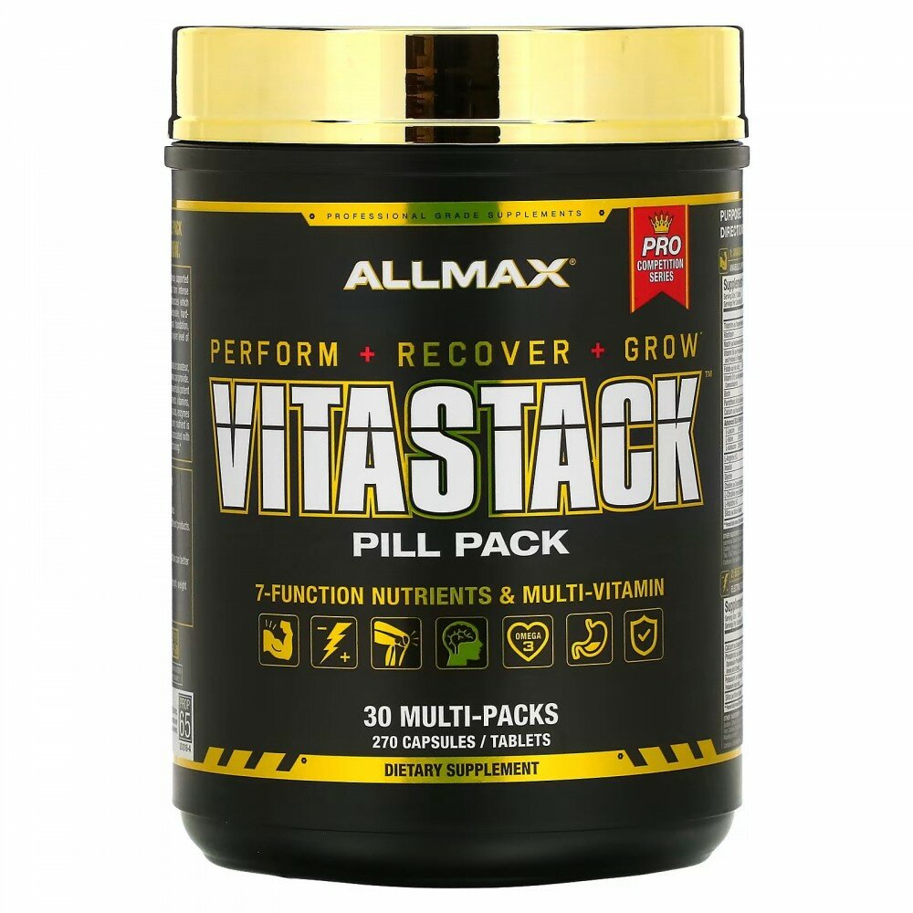ALLMAX, VITASTACK™, набор таблеток, 30 комплектных упаковок
