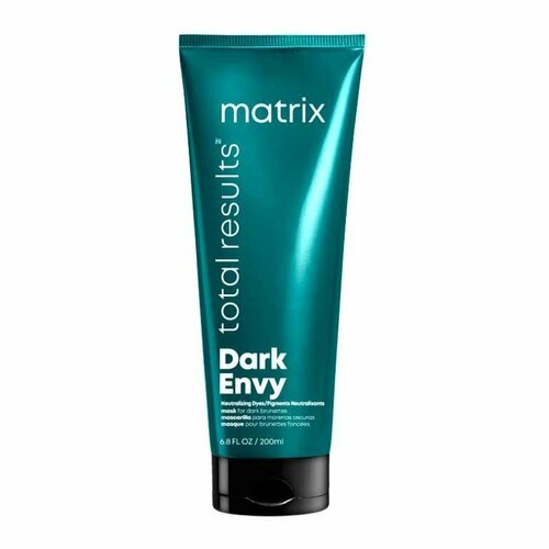 Маска для нейтрализации красных оттенков 200 мл MATRIX Total Results Dark Envy Mask 200 мл шампунь для нейтрализации красных оттенков на темных волосах matrix shampoo total results dark envy 300 мл