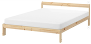 Кровать нейден, размер (ДхШ): 195х101 см, спальное место (ДхШ): 189х97 см, цвет: сосна