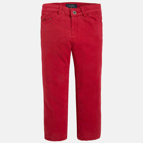 фото Брюки mayoral, размер 92 (2 года), красный