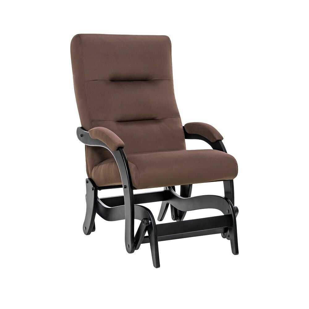 фото Кресло-маятник для отдыха Дэми, Венге, велюр V 23