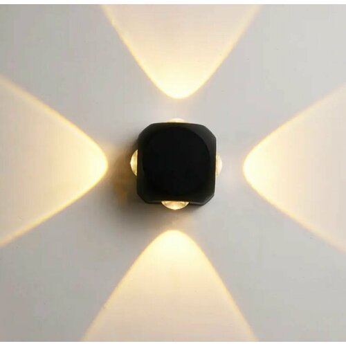 Светильник настенный светодиодный бра LedSwet 6061 LED 4Вт черный 4000К