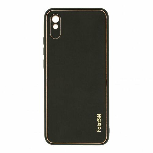 Силиконовый чехол FaisON CA-24 Graceful для Xiaomi Redmi 9A / Redmi 9i, серый чехол книжка bc002 для xiaomi redmi 9a redmi 9i золотой открывается вбок 1 шт