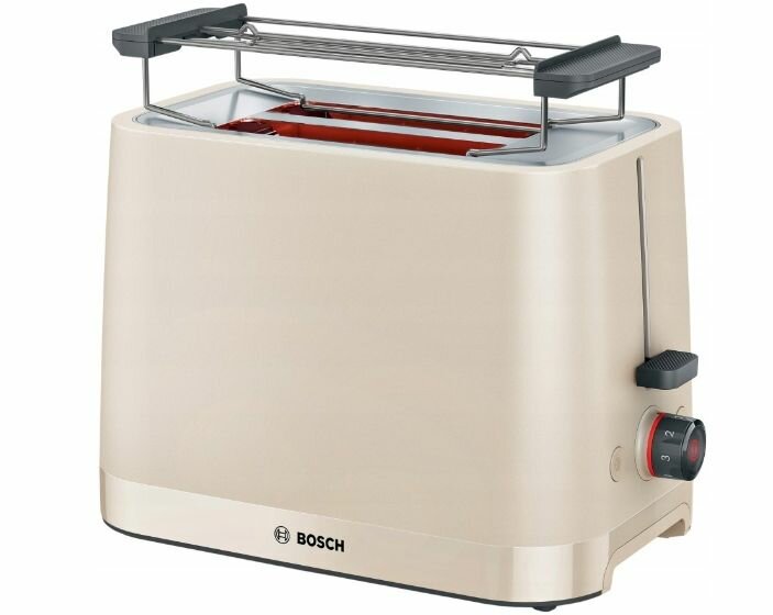 фото Тостер Bosch MyMoment TAT3M127 950 Вт, бежевый