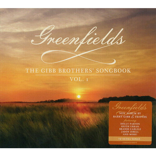 AUDIO CD Barry Gibb & Friends* - Greenfields: The Gibb Brothers Songbook Vol. 1. 1 CD audiocd barry gibb various greenfields the gibb brothers songbook vol 1 cd deluxe edition limited edition digipack