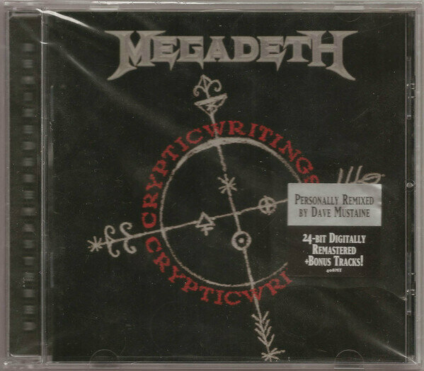 AUDIO CD Megadeth - Cryptic Writings