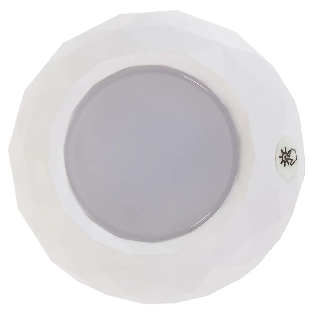 фото Фонарь пушлайт светодиодный с сенсором, цвет белый